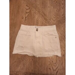 Mini Skirt distressed mini skirt size 3 mossimo short skirt Shorty Short Skirt